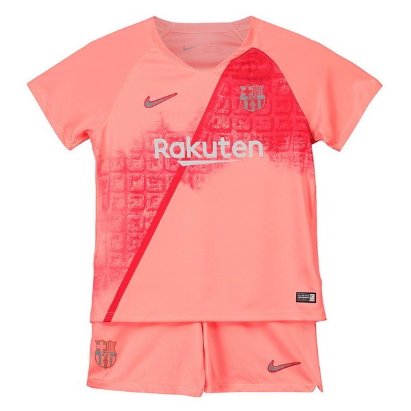 Camiseta Barcelona Tercera equipo Niños 2018-19 Rojo